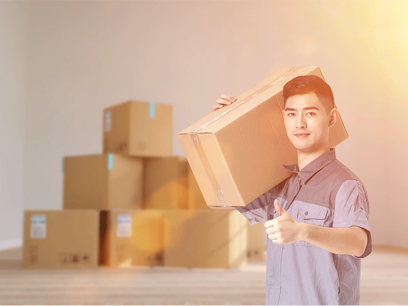 原站搬家服务宣传图片 / Original moving service photograph
